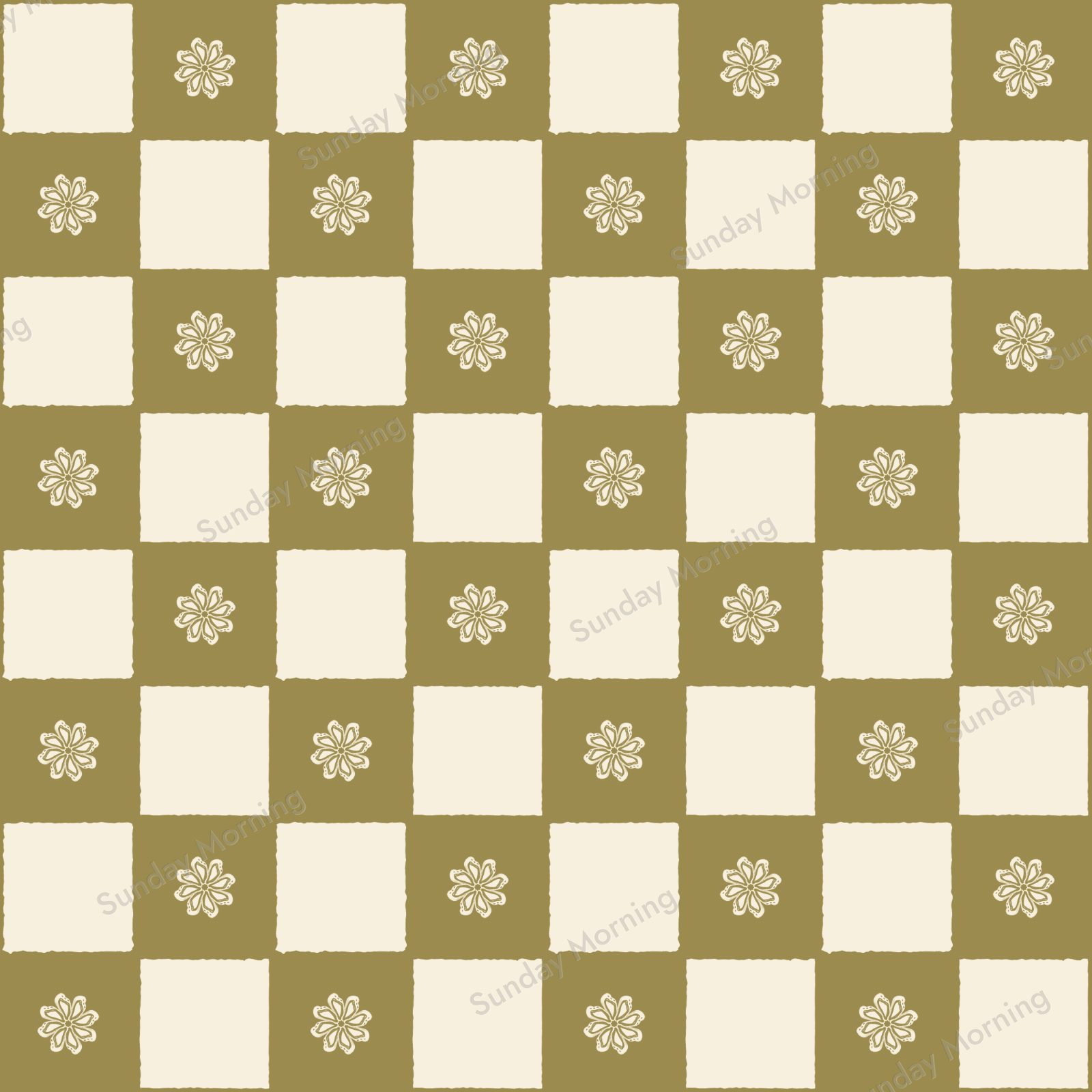 Farmhouse Cream seamless pattern collection cover