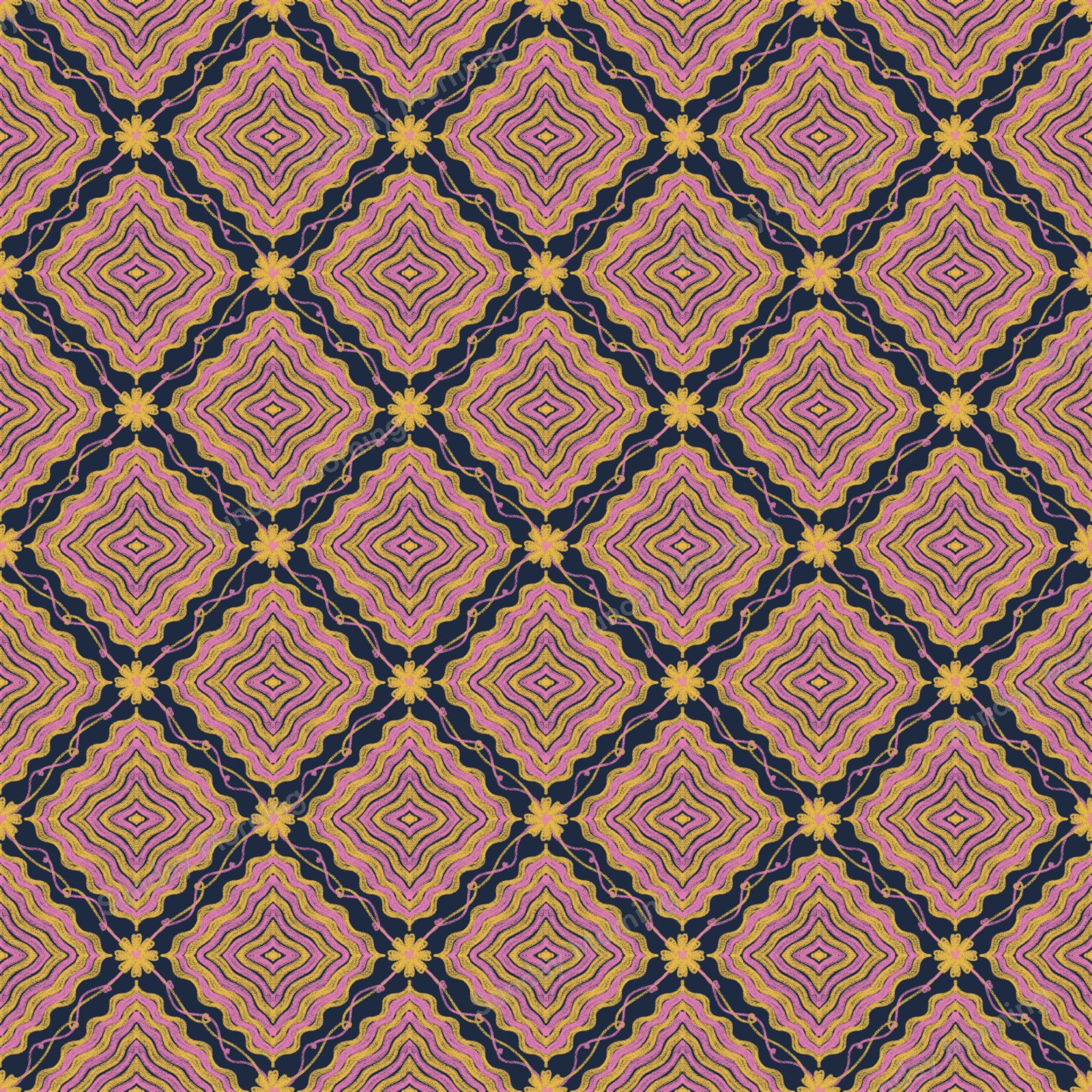 Midnight Velvet seamless pattern collection cover