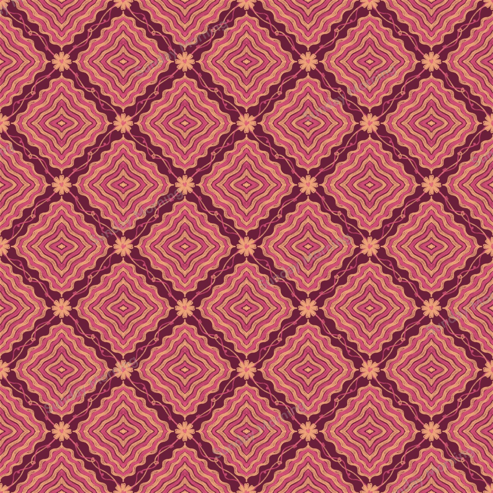 Velvet Lounge seamless pattern collection cover