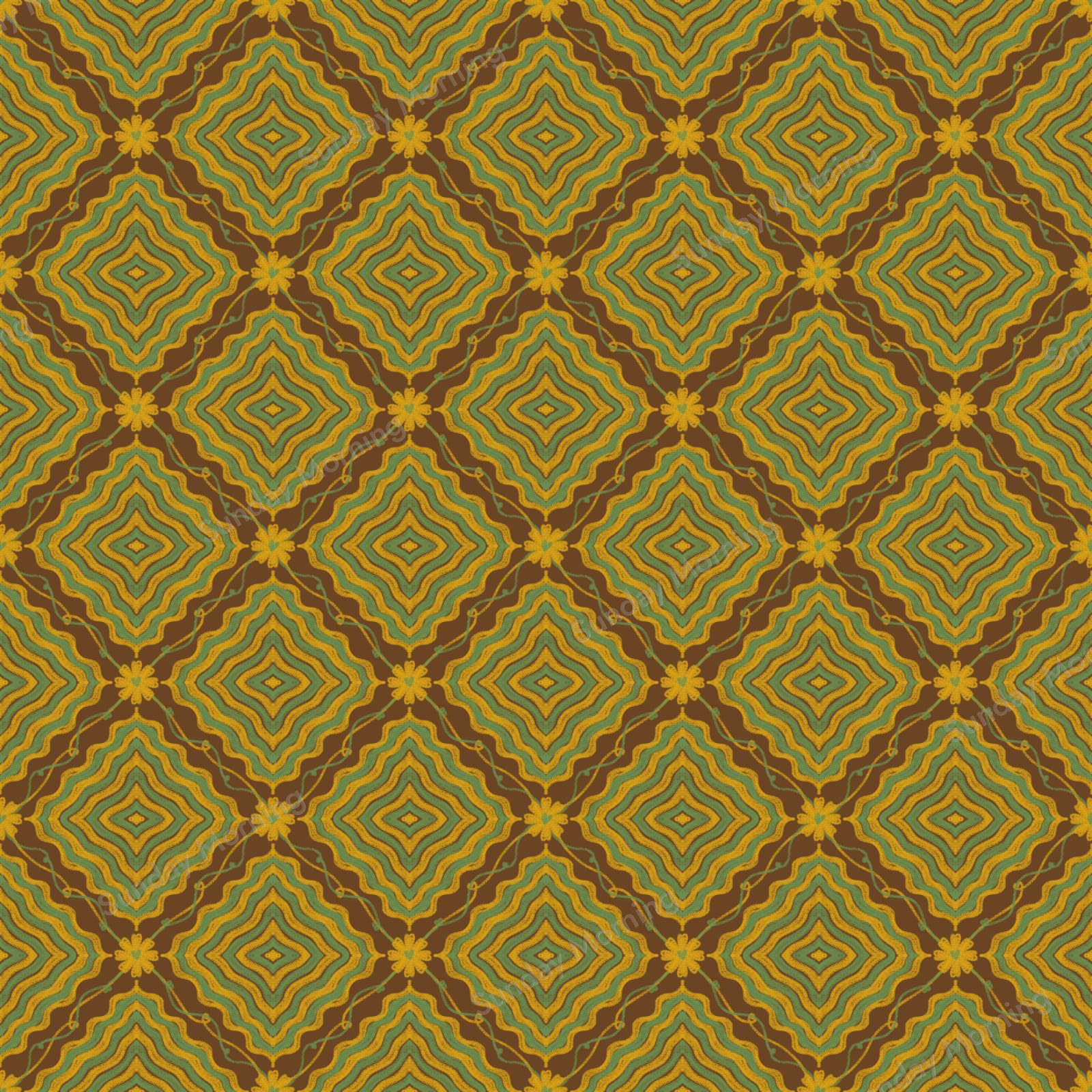 Shag Carpet seamless pattern collection cover