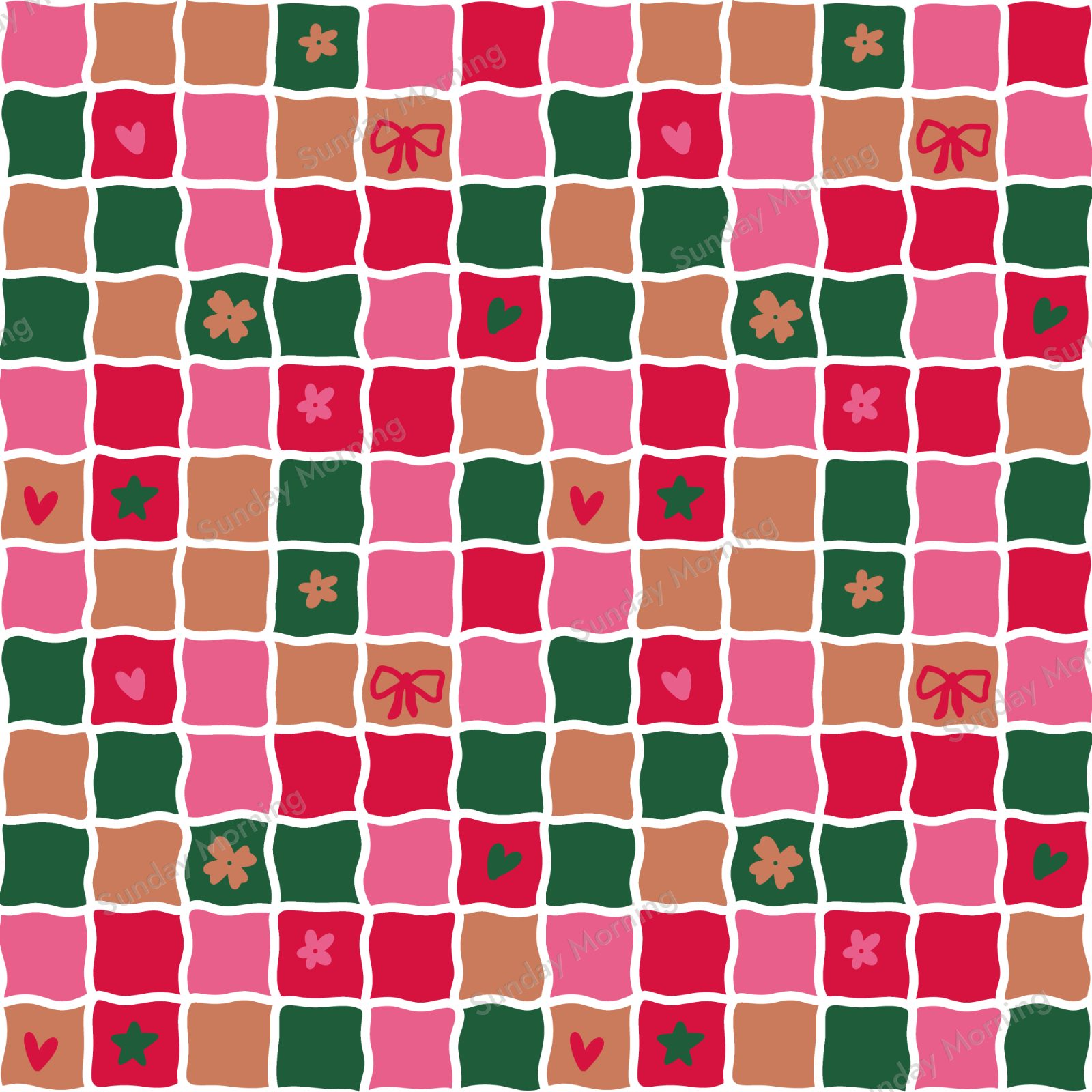Locket and Lace seamless pattern collection cover
