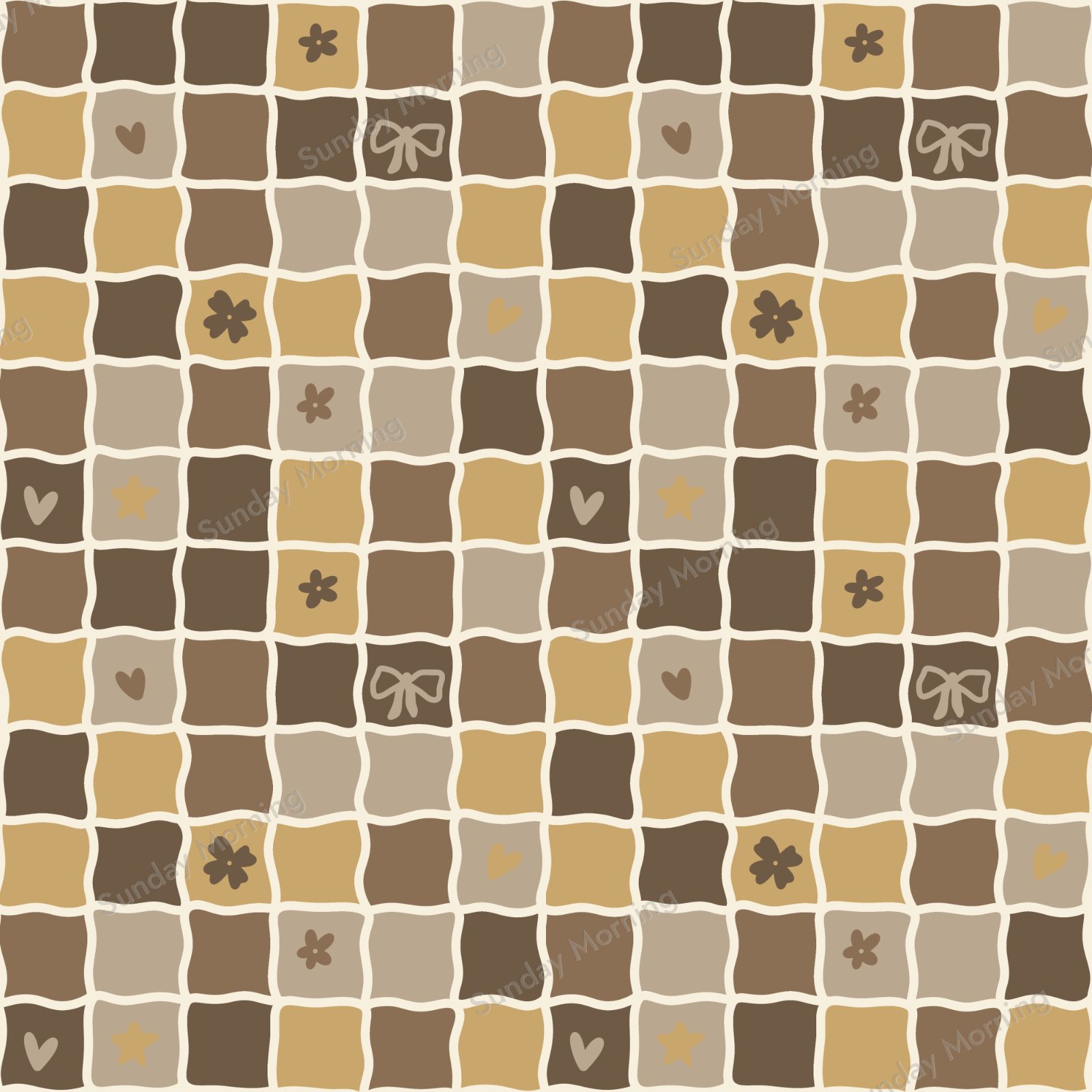 Jewelry Box seamless pattern collection cover