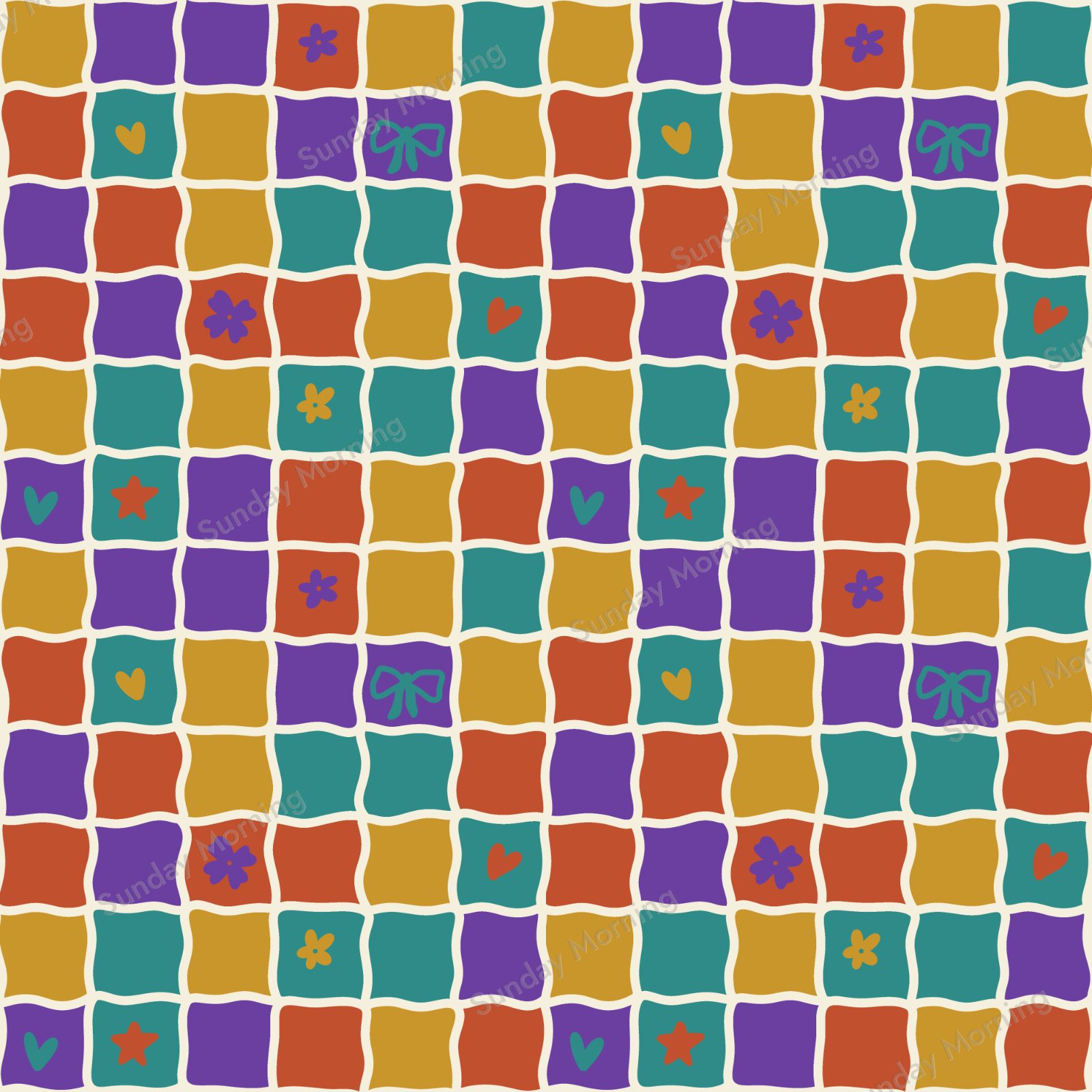 Mixtape seamless pattern collection cover