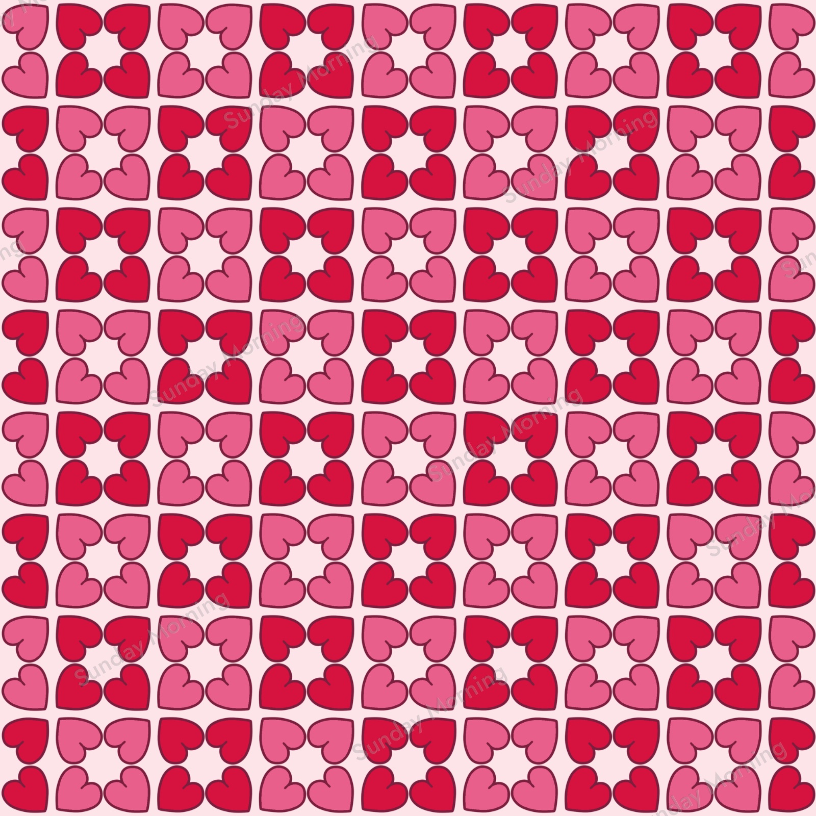 Sweetheart Tile seamless pattern collection cover