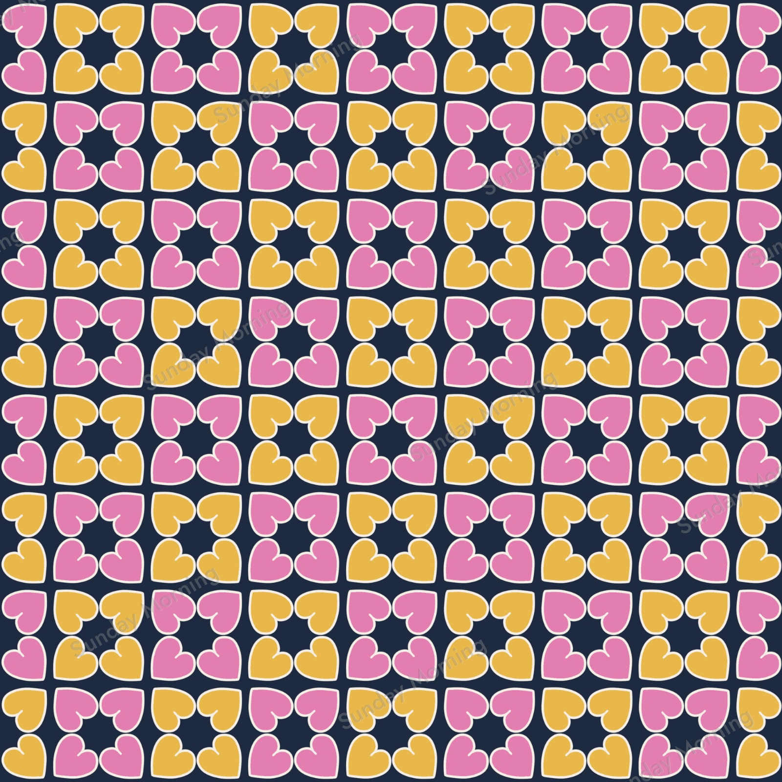 Midnight Tile seamless pattern collection cover