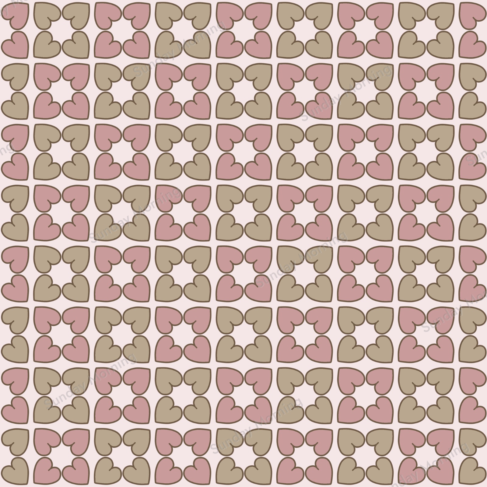 Powder Room seamless pattern collection cover