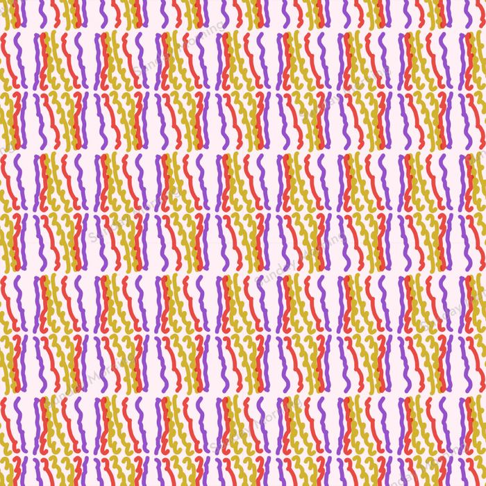 Cherry Twist, a Squiggle Rain By Bea colourway