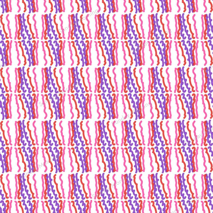 Cherry Bomb, a Squiggle Rain By Bea colourway
