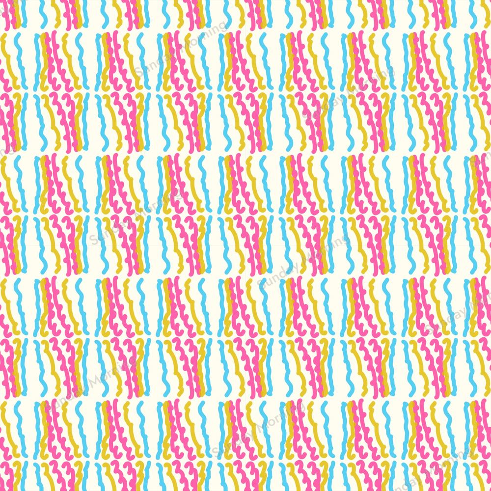 Lemon Drop, WVR-007, Squiggle Rain By Bea colourway