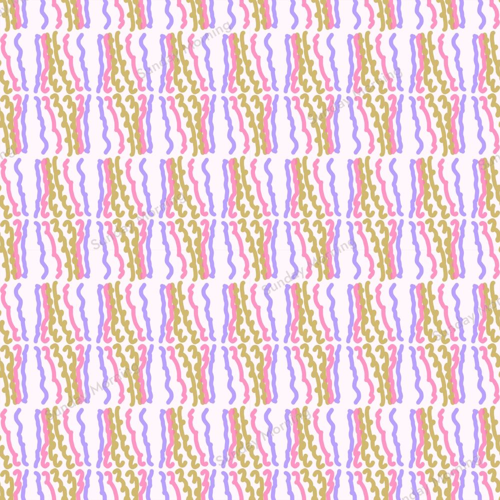 Sweetheart Drops, WVR-022, Squiggle Rain By Bea colourway