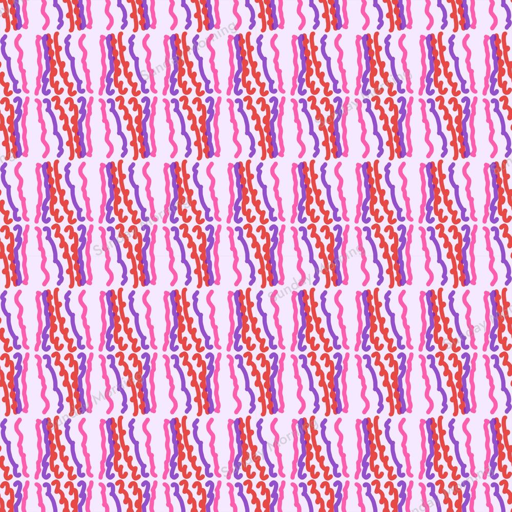 Berry Blast, WVR-006, Squiggle Rain By Bea colourway