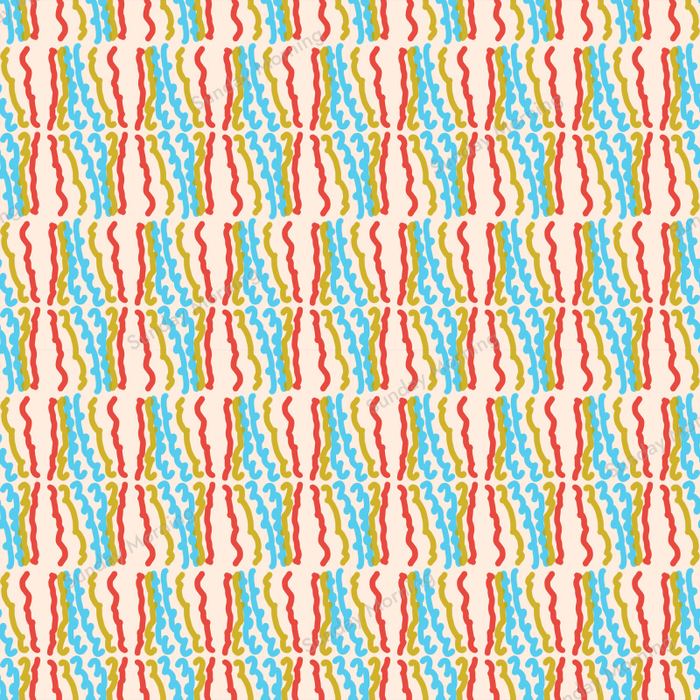 Sunny Pop, a Squiggle Rain By Bea colourway