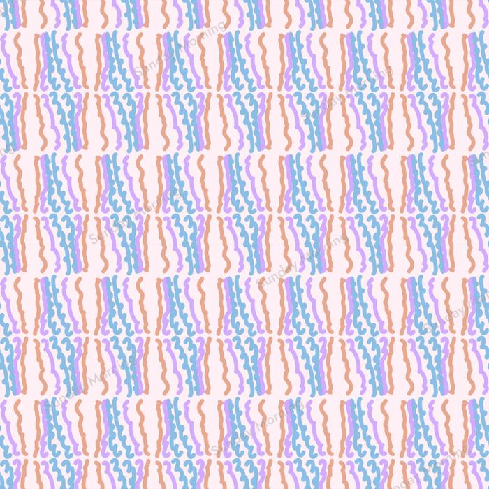Petal Fizz, WVR-021, Squiggle Rain By Bea colourway