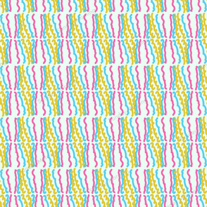 Ocean Candy, WVR-011, Squiggle Rain By Bea colourway