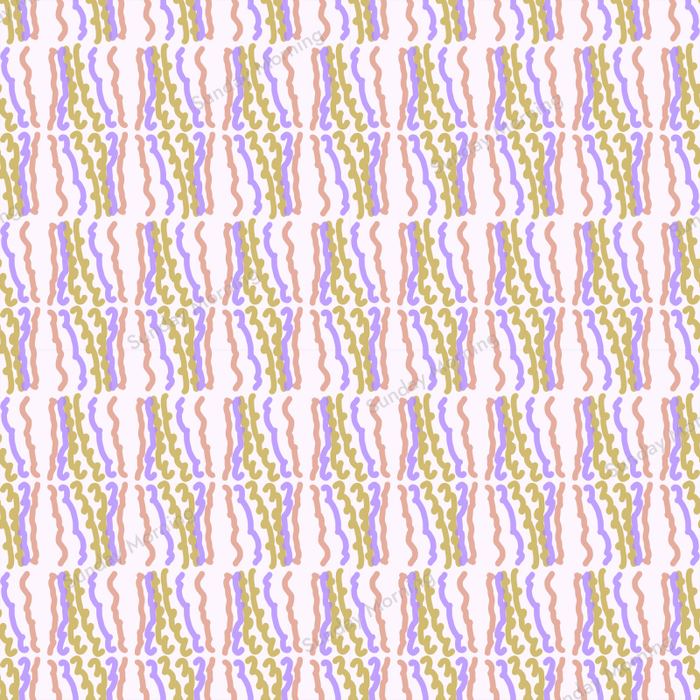 Lilac Hop, WVR-014, Squiggle Rain By Bea colourway